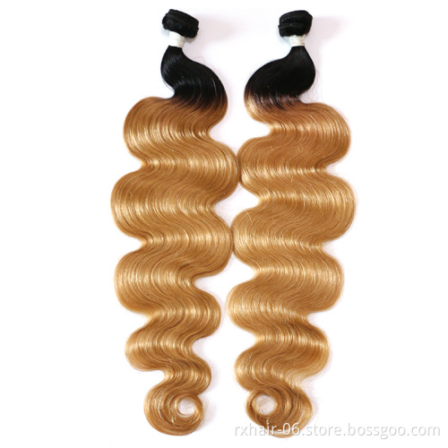 10A Grade Raw Virgin Brazilian Two Tone Hair Bundles